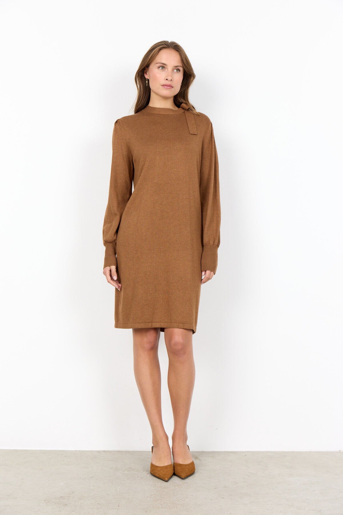 SC-DOLLIE 805 Klänning Brün