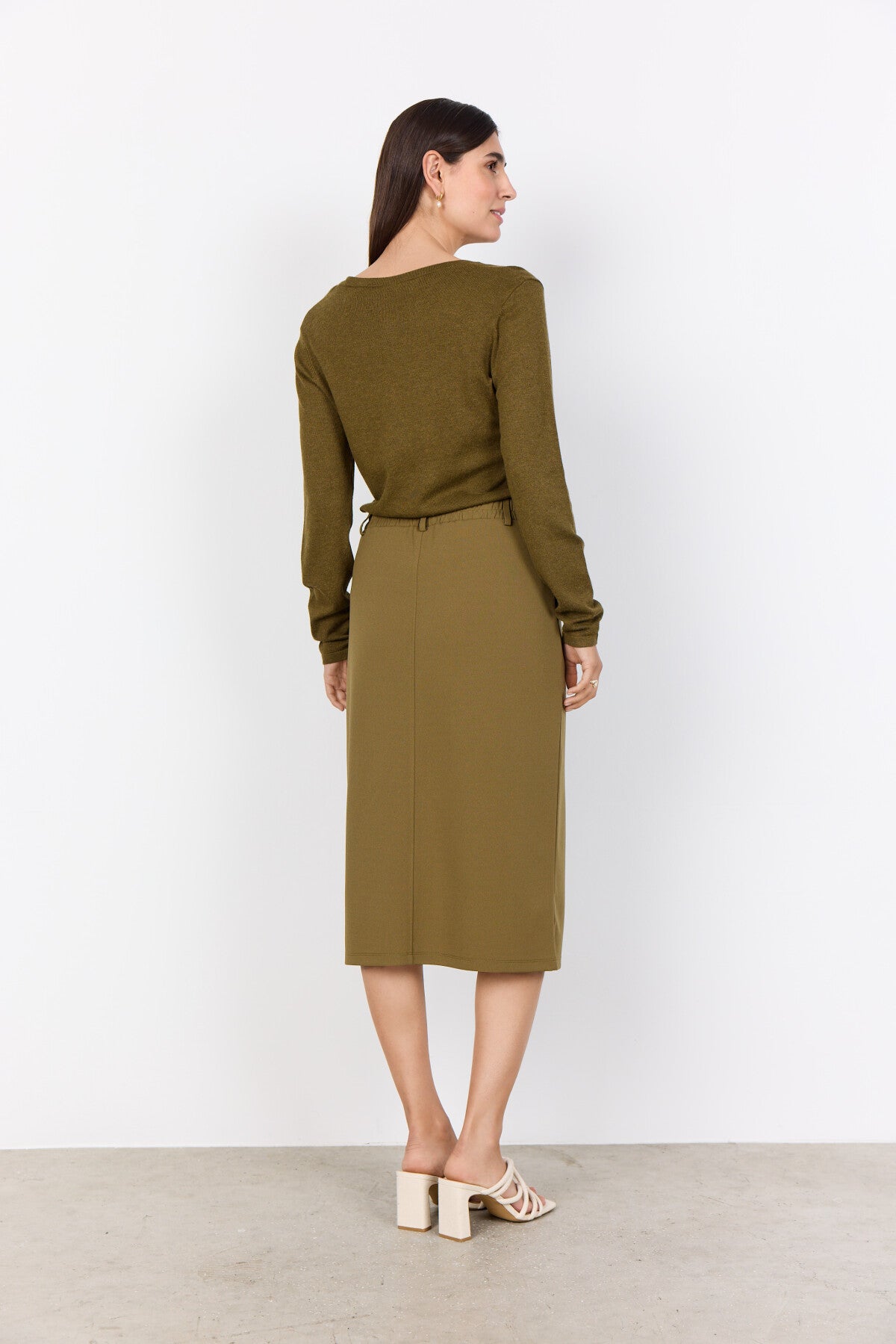 SC-DOLLIE 446 Cardigan Oliv