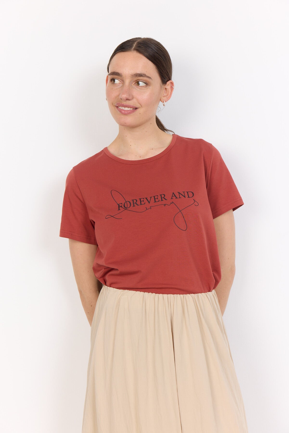 SC-RINA FP 10 T-shirt Roströd