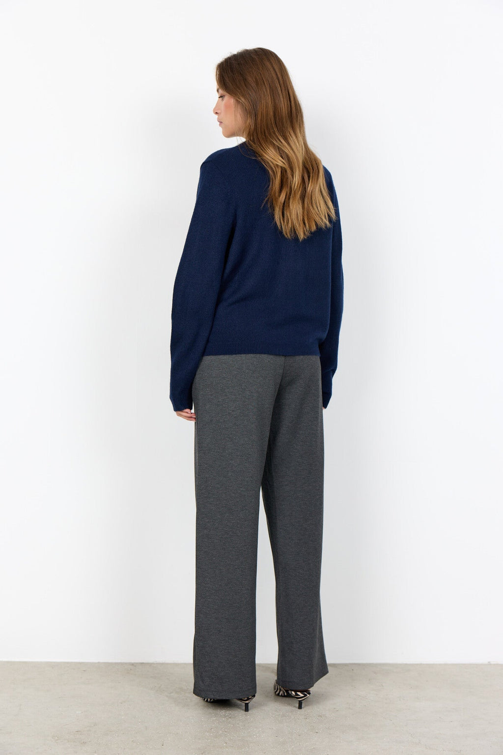 SC-ORLEAN 2 Cardigan mörkblå