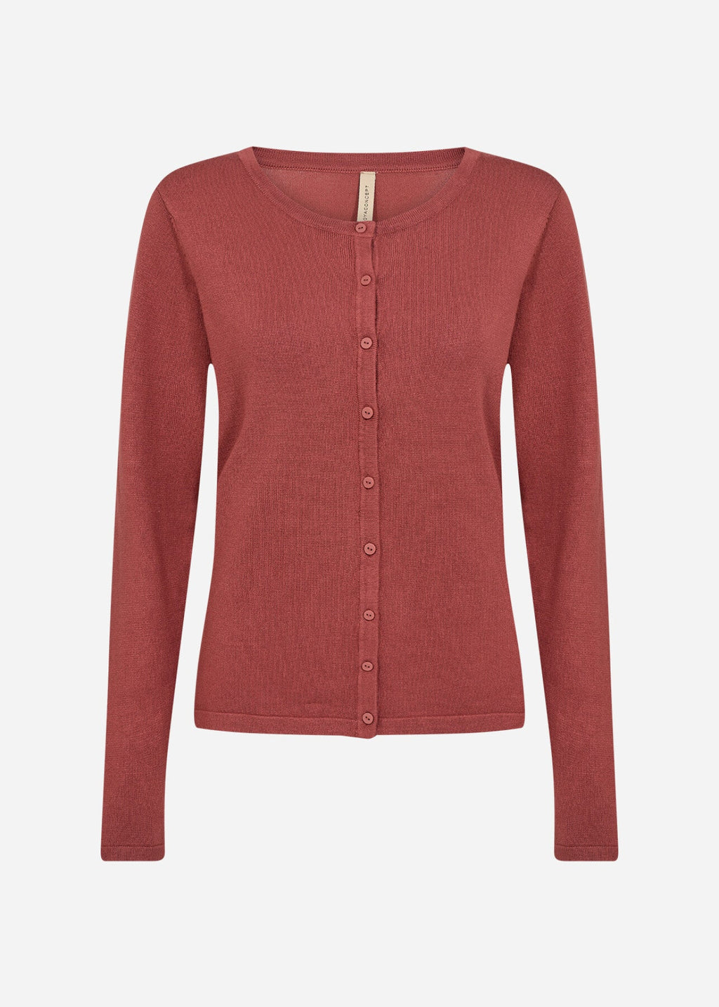 SC-DOLLIE 446 Cardigan Roströd