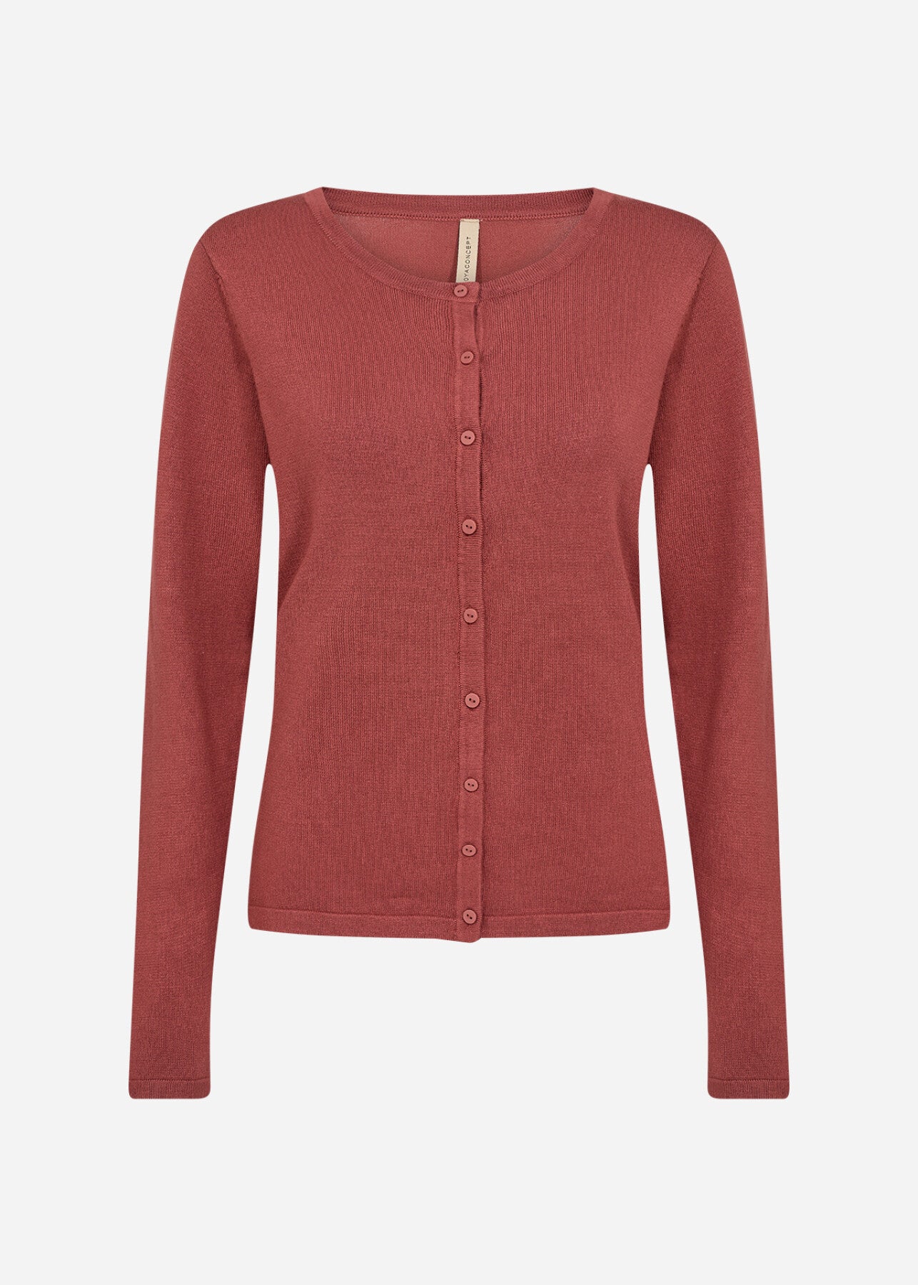 SC-DOLLIE 446 Cardigan Roströd