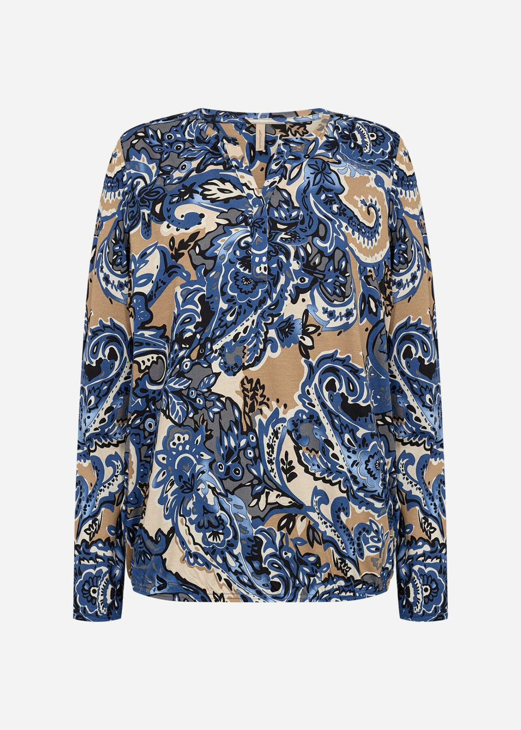 SC-FELICITY AOP 518 Blus mörkblå