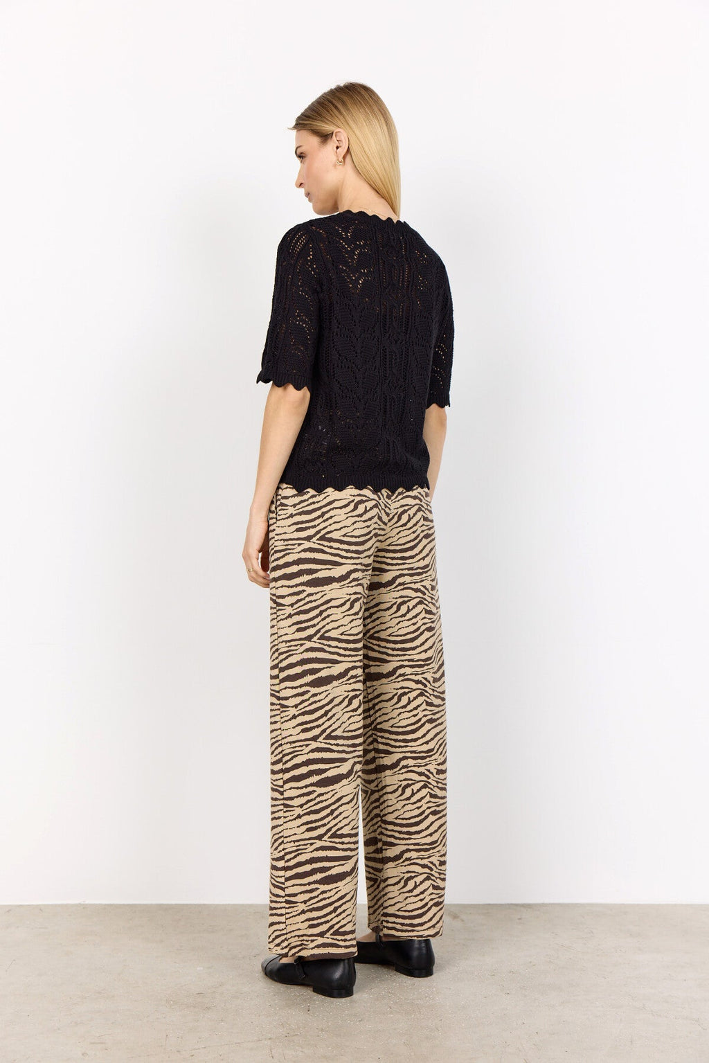 SC-PERRY 9 Cardigan Svart