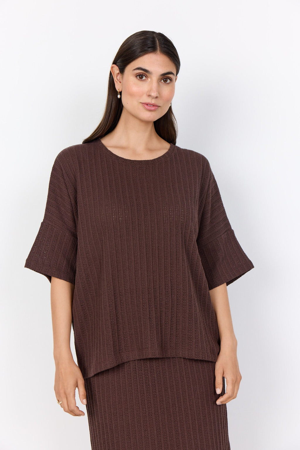 SC-SHONAS 2 Blus Mörkbrun