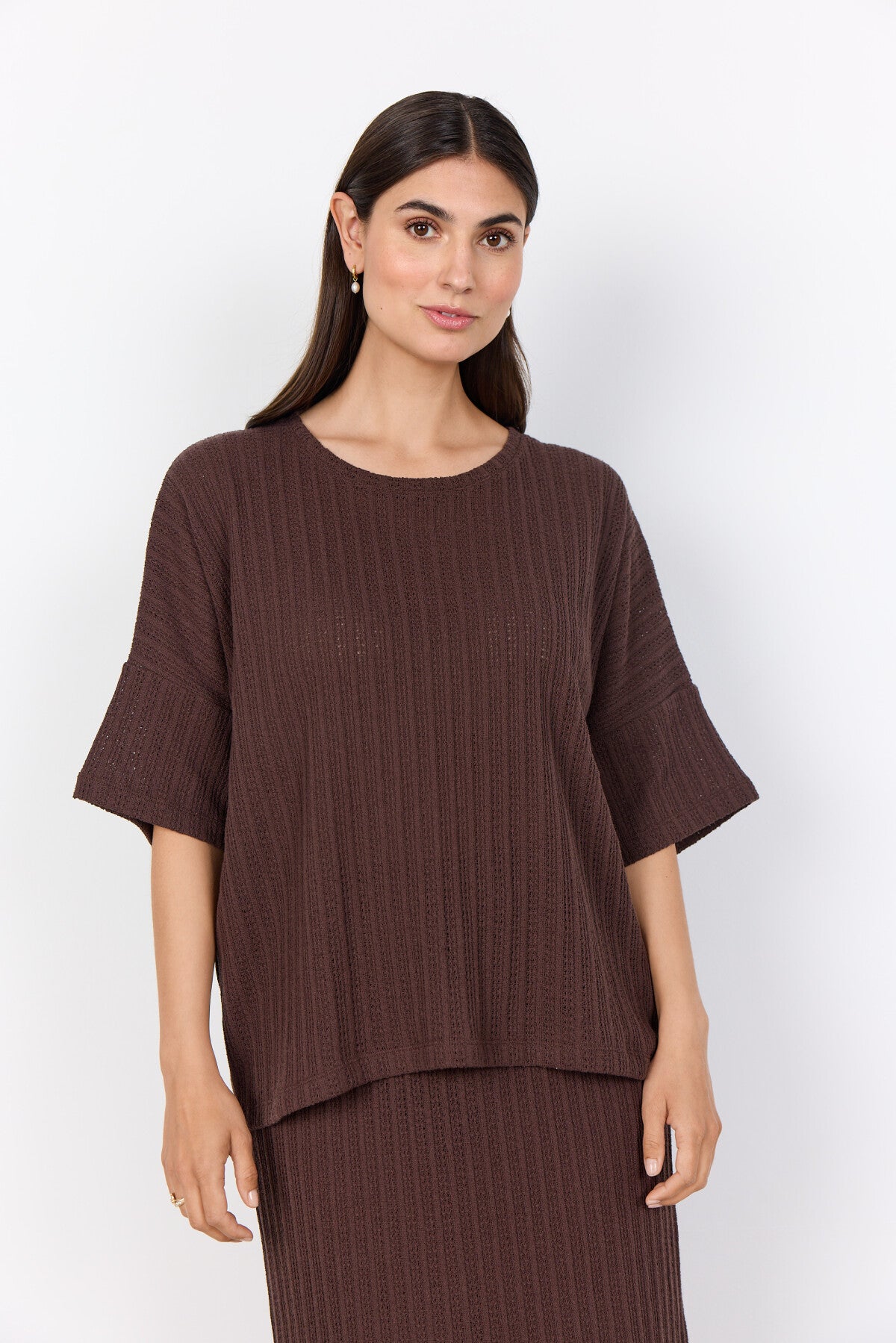 SC-SHONAS 2 Blus Mörkbrun