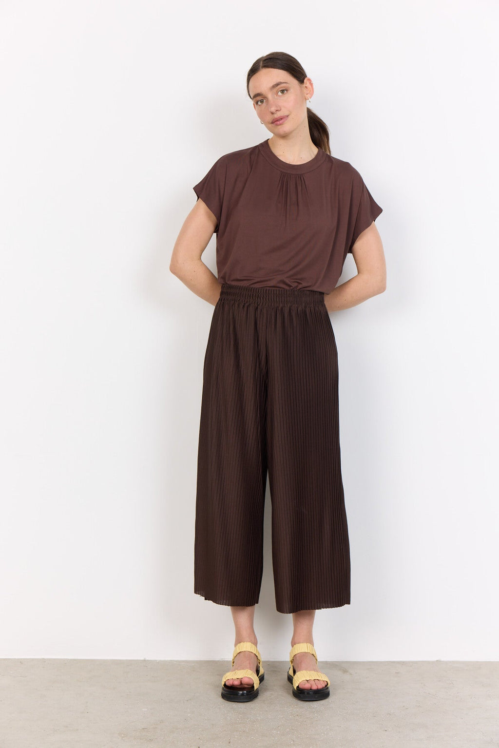 SC-MARICA 334 T-shirt Mörkbrun