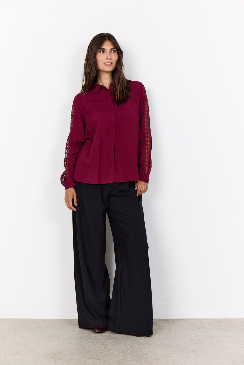 SC-RADIA 223 Skjorta Bordeaux