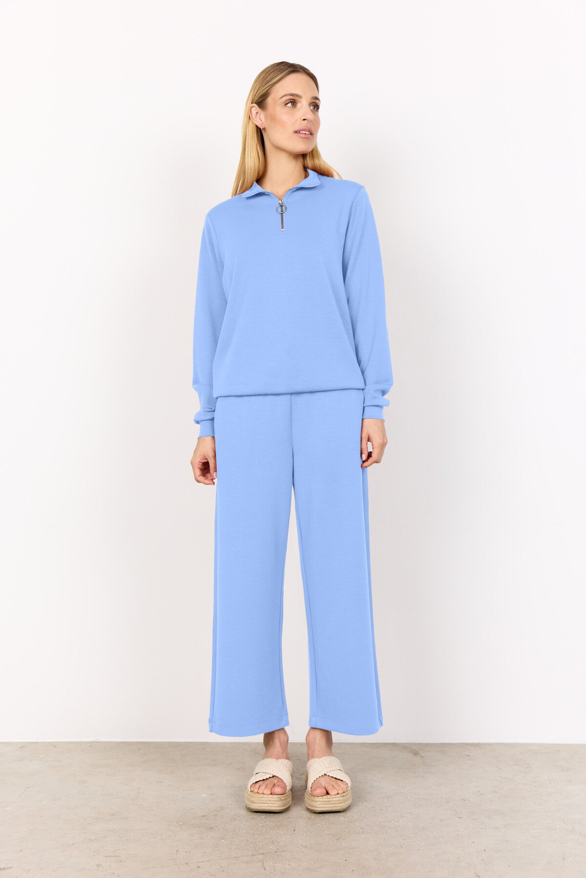 SC-BANU 187 Sweatshirt Ljusblå