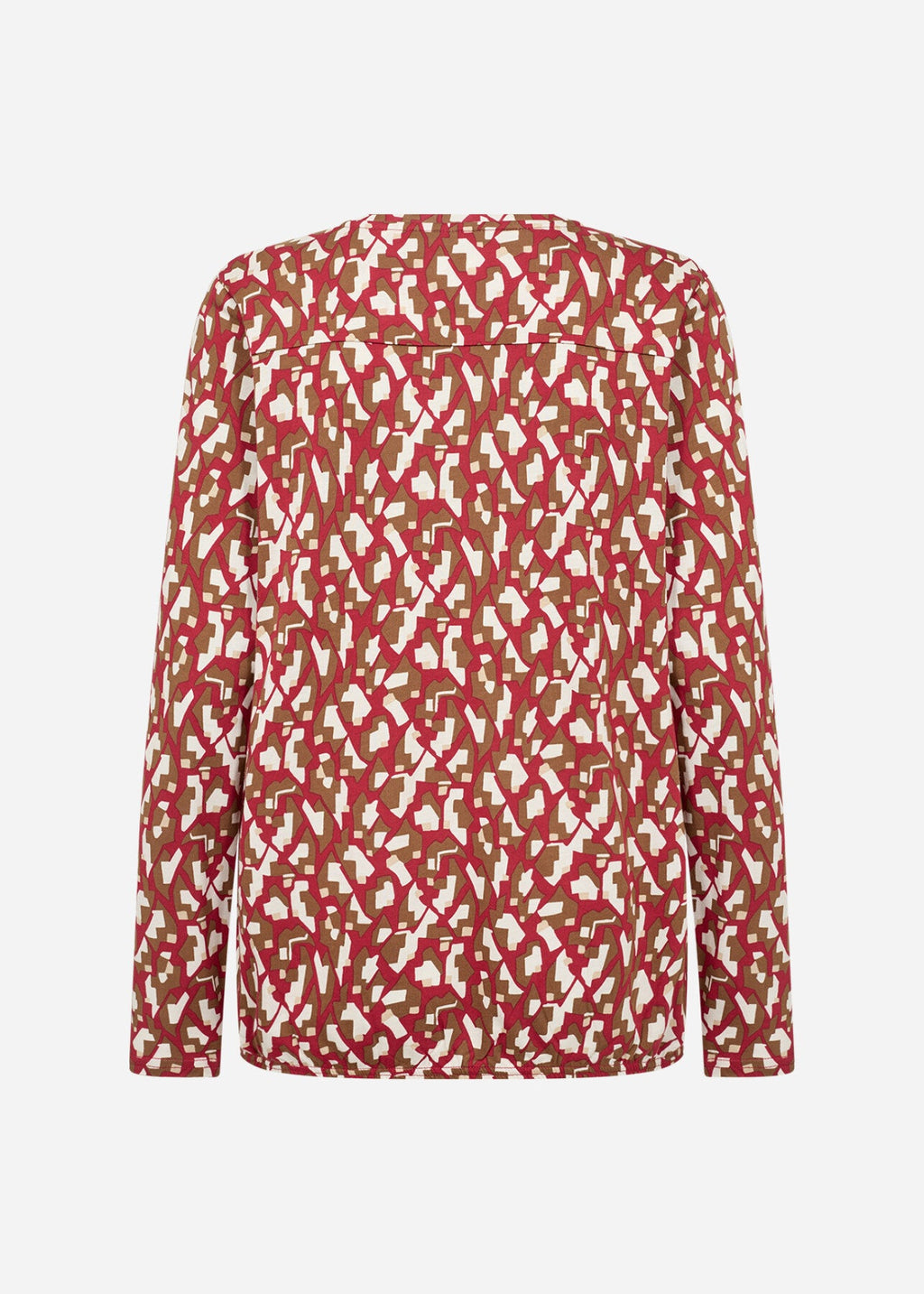 SC-FELICITY AOP 527 Blus Röd