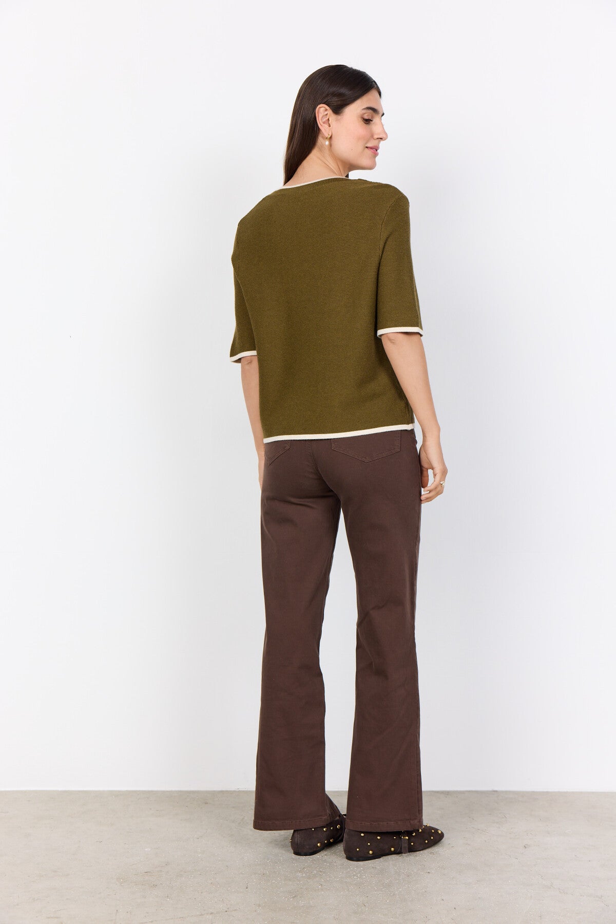 SC-DOLLIE 793 Pullover Oliv