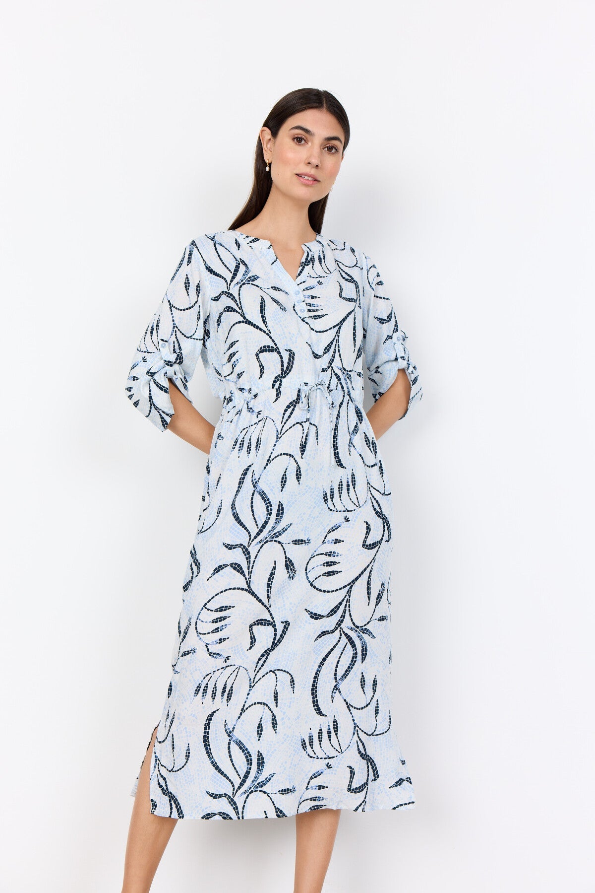 SC-SABIRA 2 Klänning Ljusblå