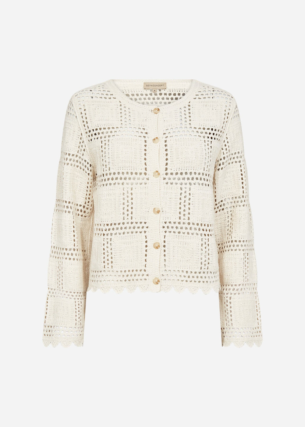 SC-SIDSEL 2 Cardigan Cream