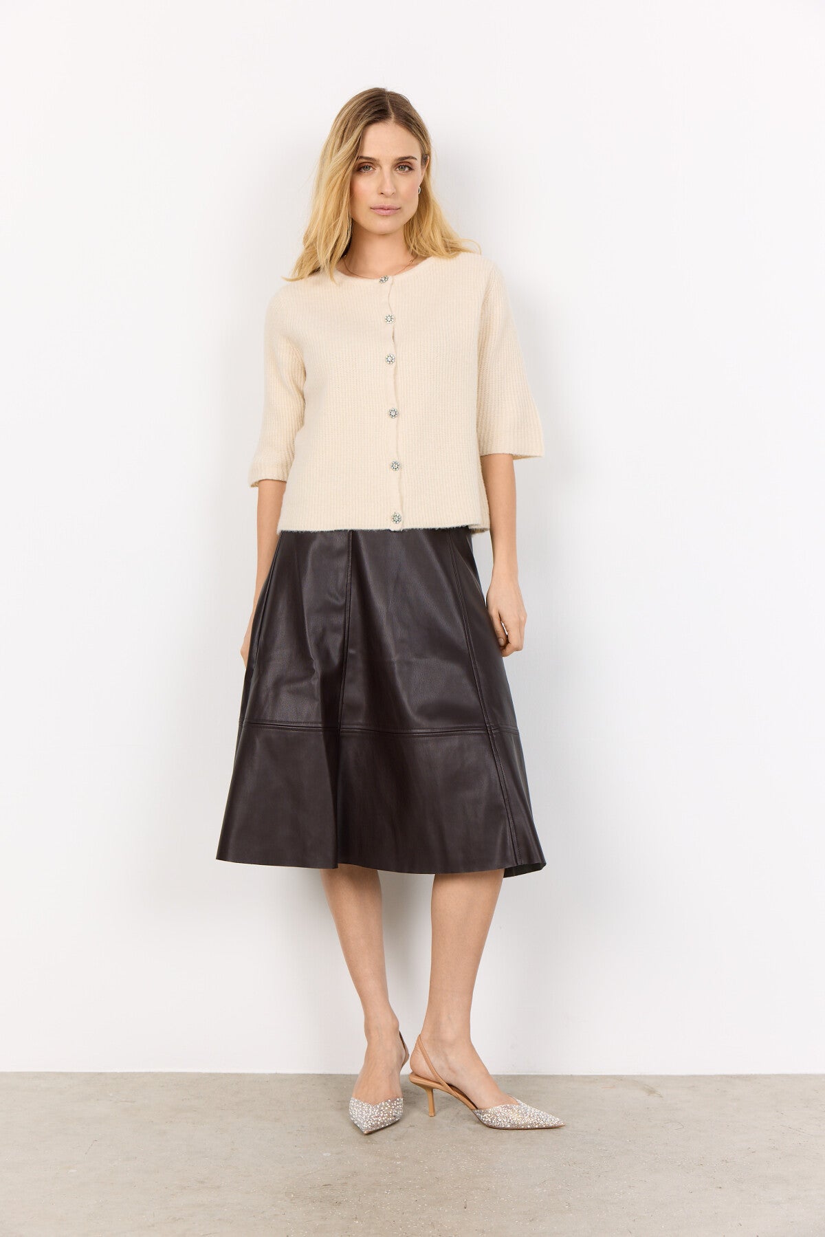 SC-AVALON 2 Cardigan Cream