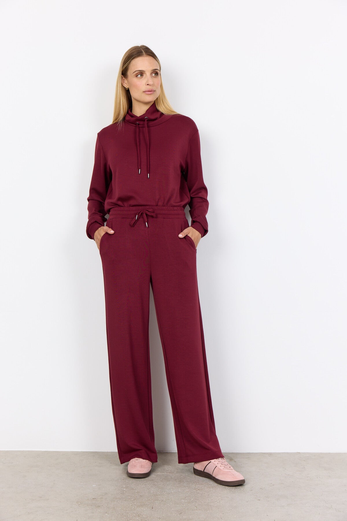 SC-BANU 116 Byxor Bordeaux