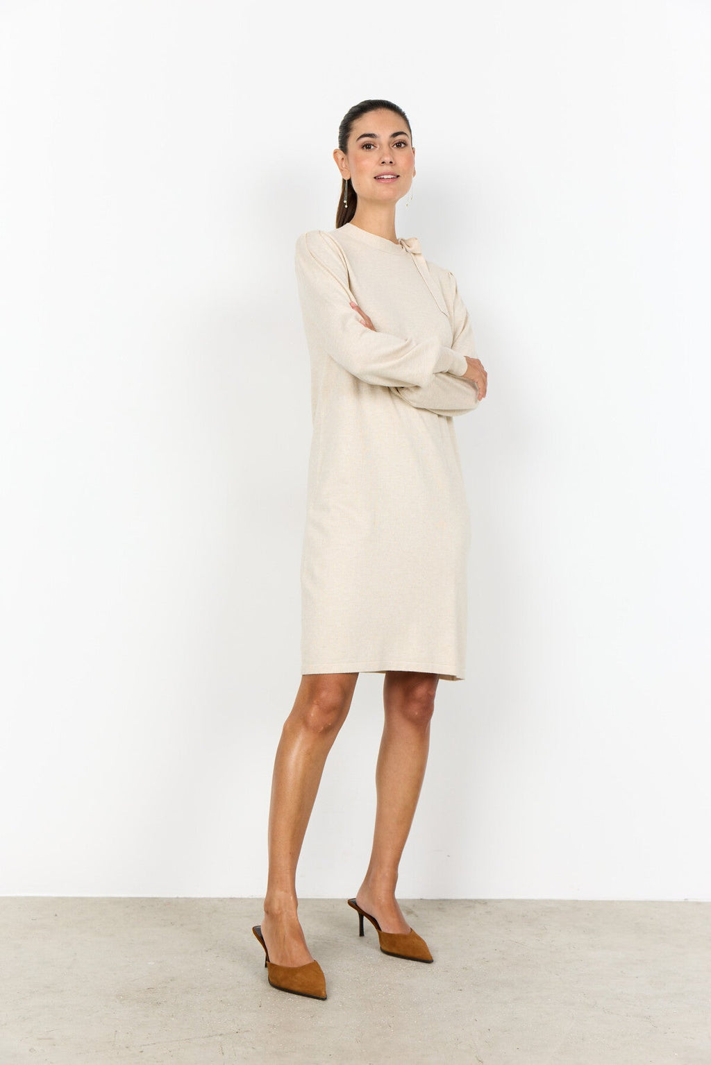 SC-DOLLIE 805 Klänning Cream