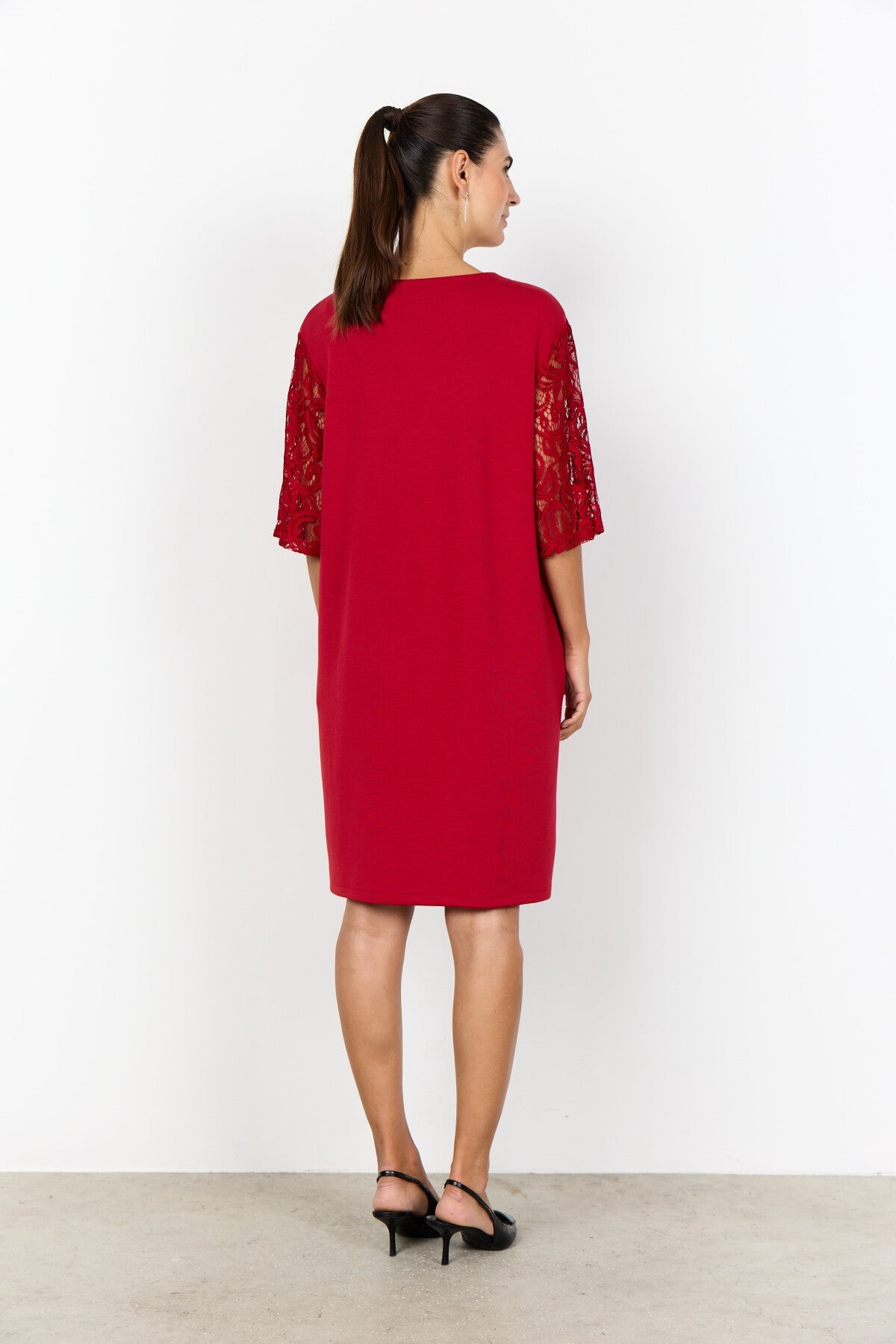 SC-BANU 272 Klänning Röd