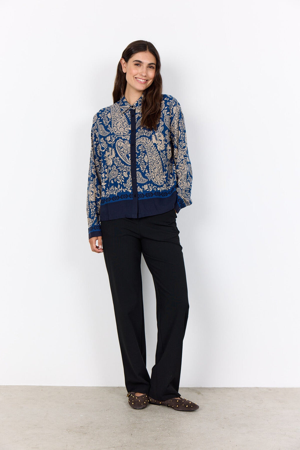 SC-VALGERDA 1 Skjorta mörkblå