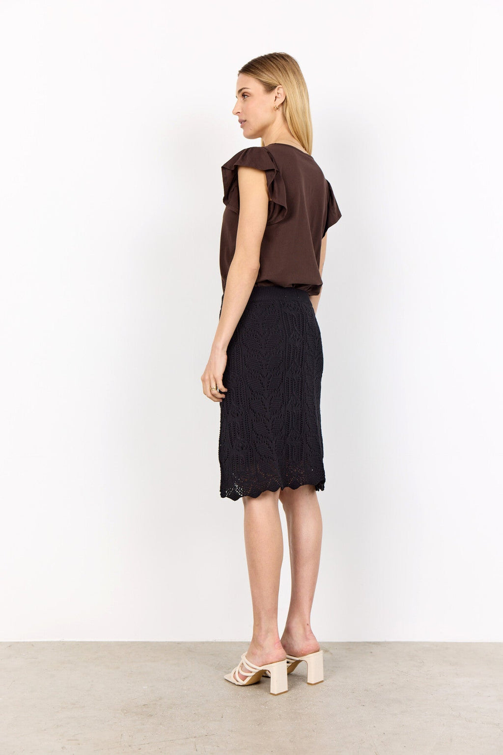 SC-DERBY 52 T-shirt Mörkbrun