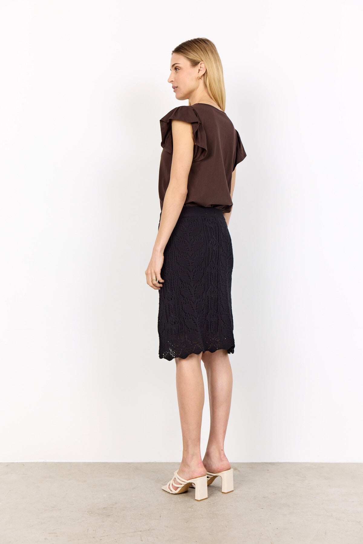 SC-DERBY 52 T-shirt Mörkbrun