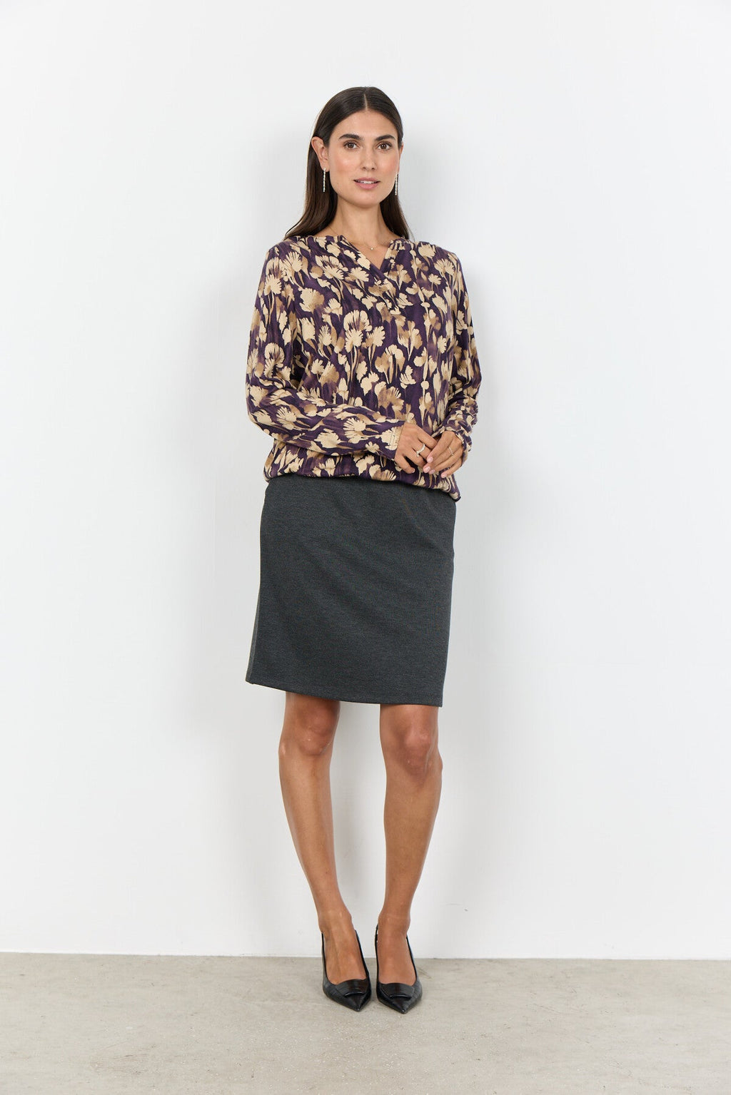 SC-FELICITY AOP 525 Blus Lila