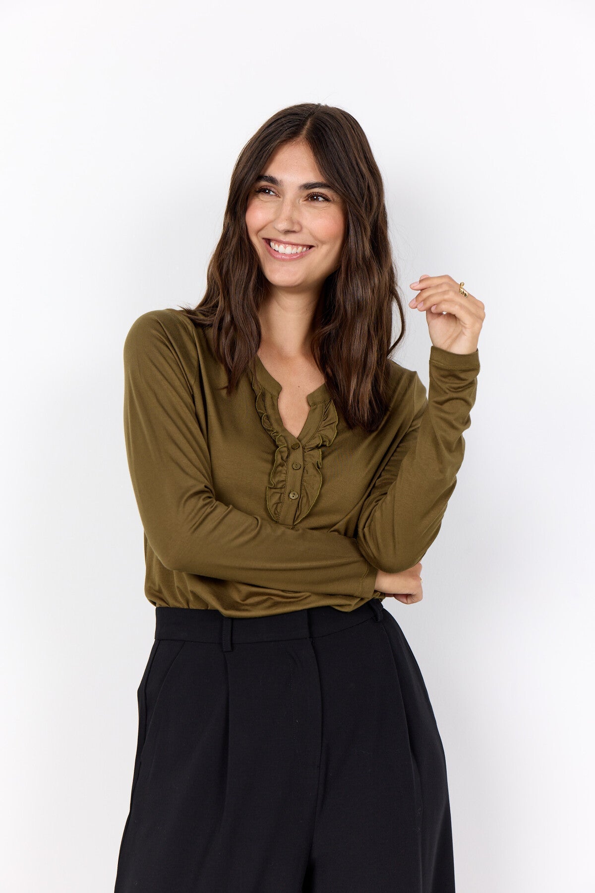 SC-MARICA 339 Blus Mörkgrön