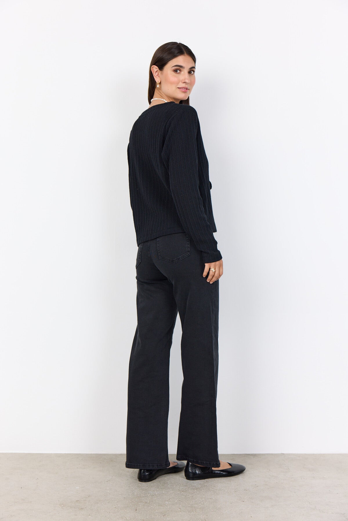 SC-SHONAS 3 Cardigan Svart