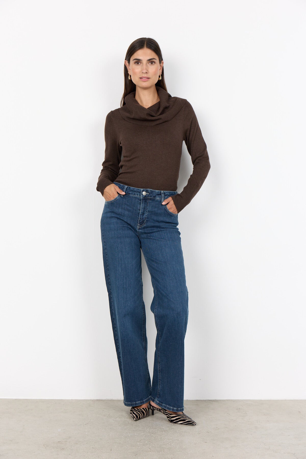 SC-KIMBERLY 24-B Jeans mörkblå