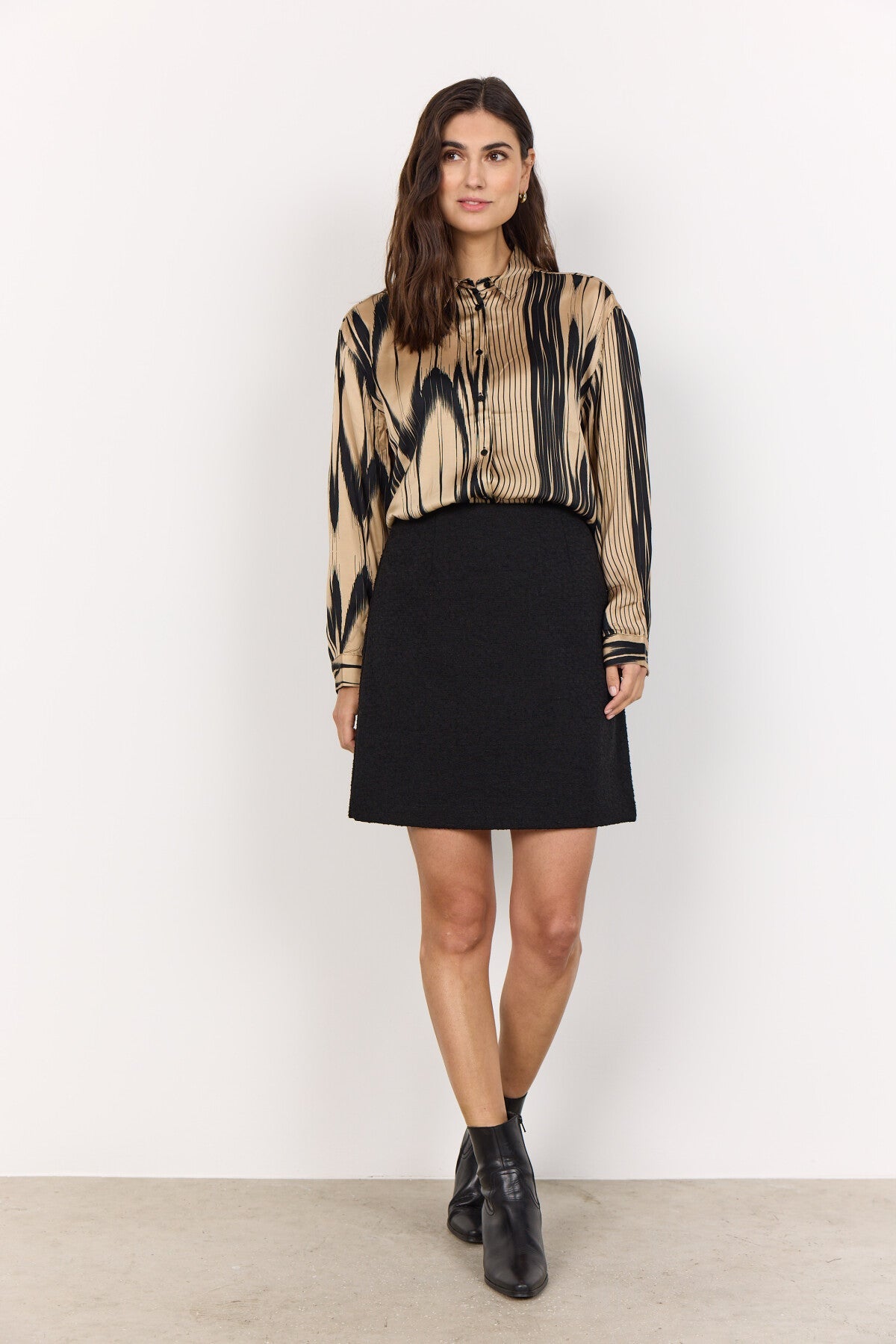 SC-VARISSA 2 Skjorta Sand