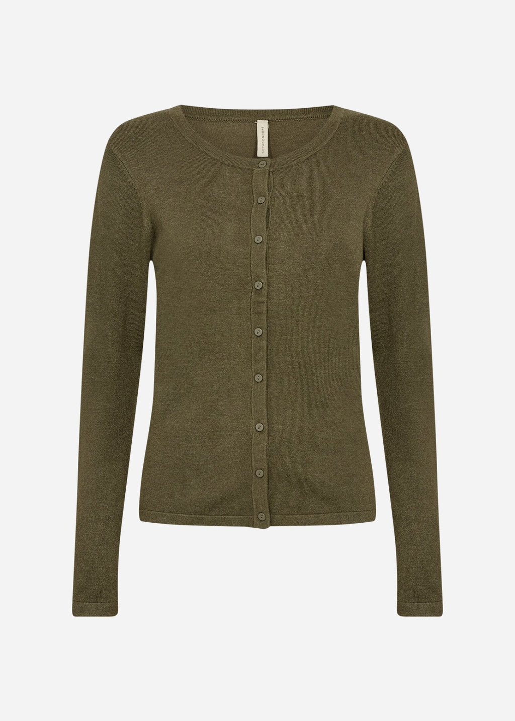 SC-DOLLIE 446 Cardigan Mörkgrön