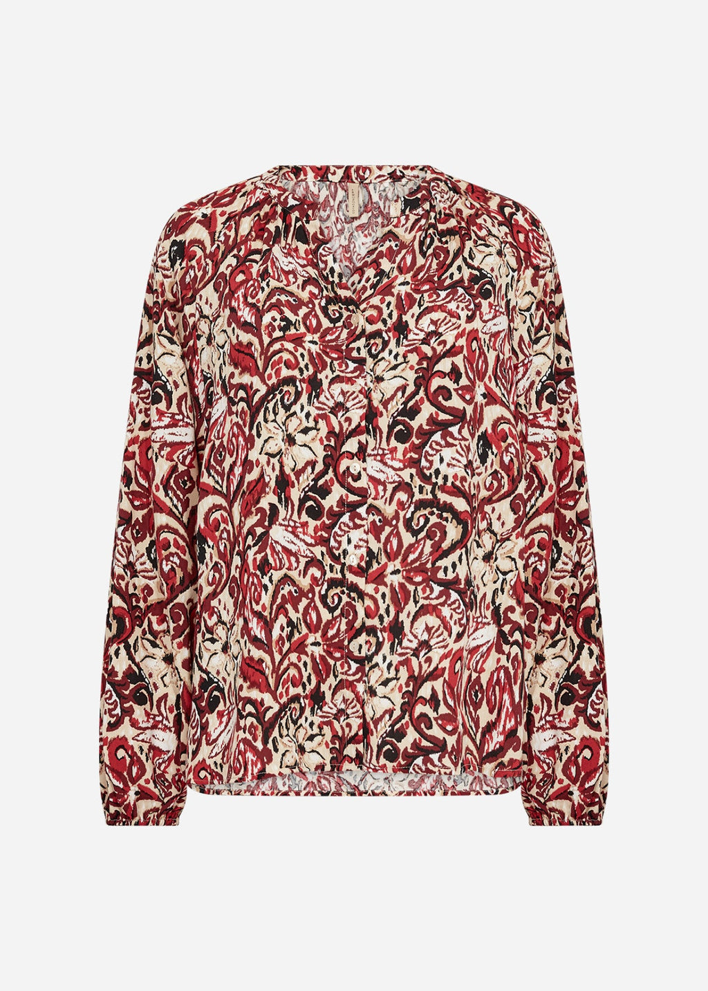 SC-VAVA 1 Skjorta Mörkröd