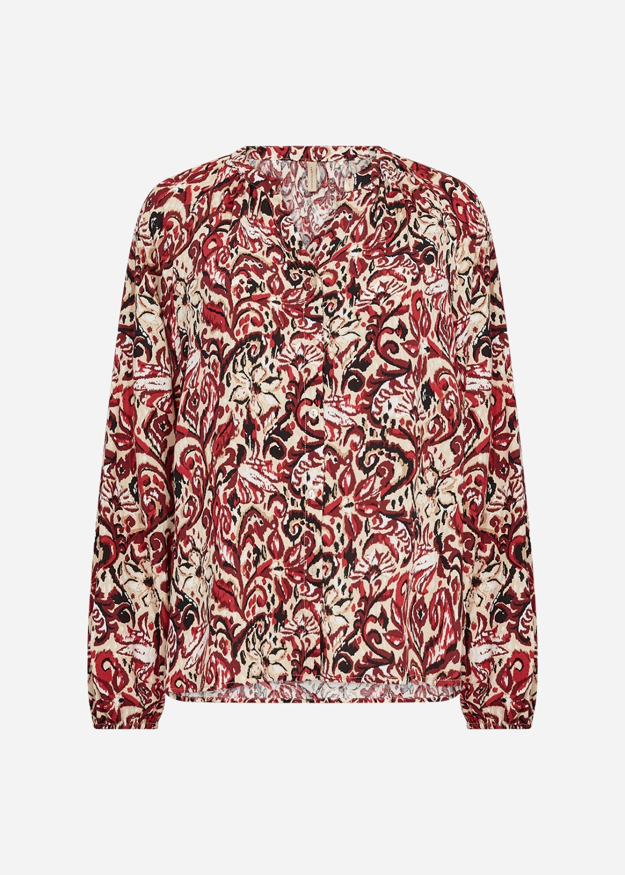 SC-VAVA 1 Skjorta Mörkröd