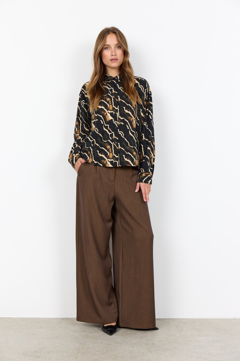 SC-ANYA 1 Skjorta Brün