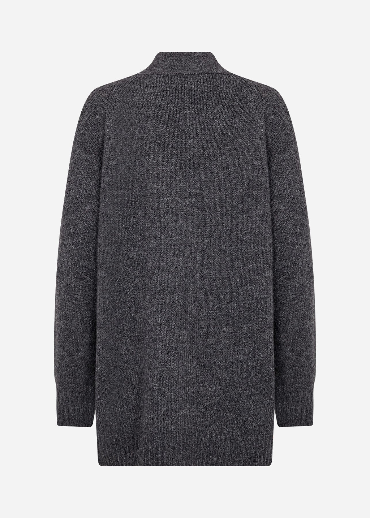 SC-GUNNA 13 Cardigan Mörkgrå