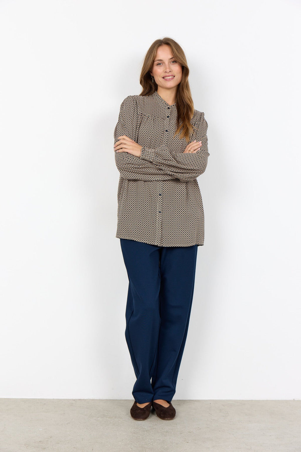 SC-ANITA 2 Skjorta mörkblå