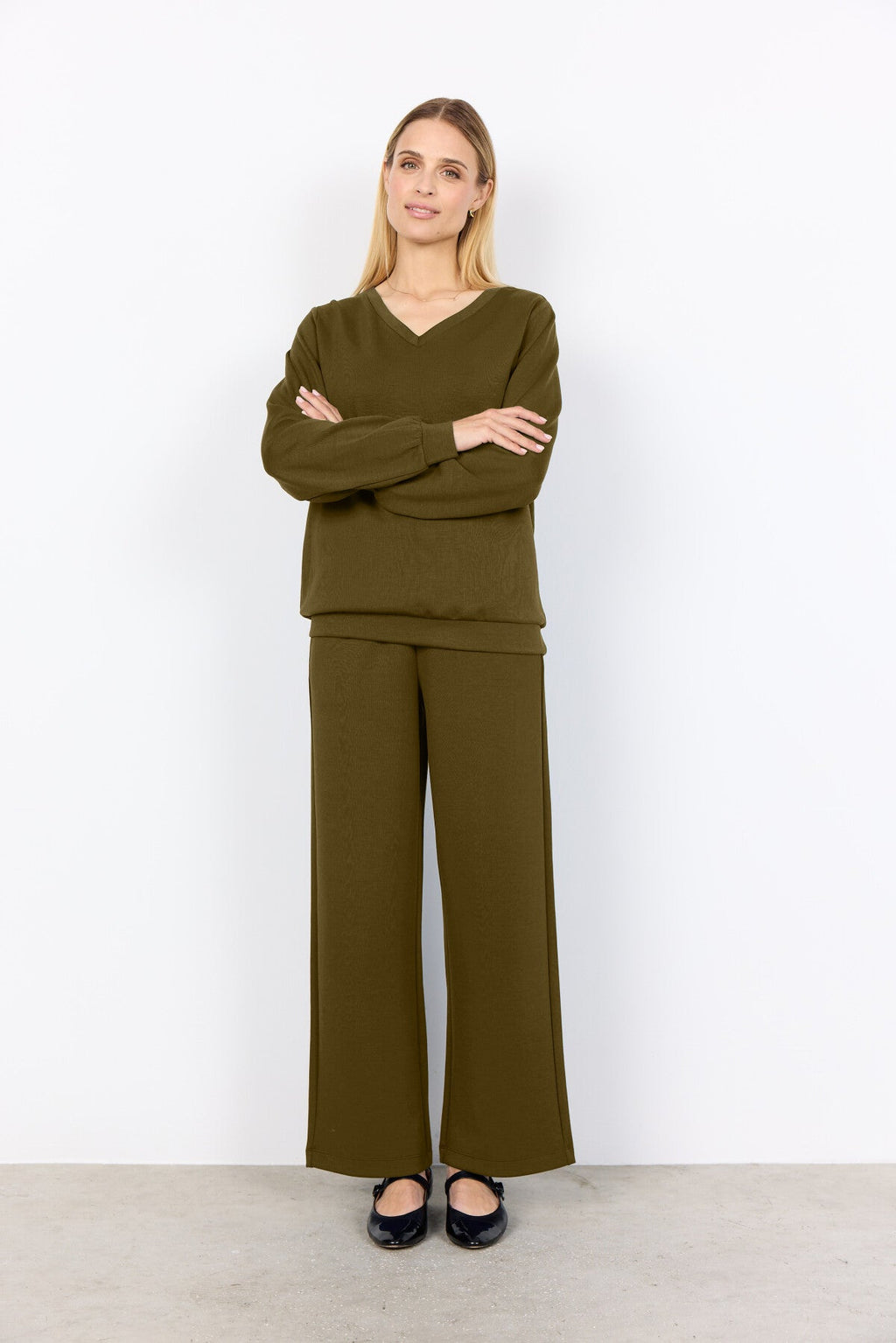 SC-BANU 194 Blus Mörkgrön