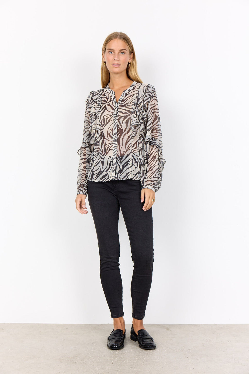 SC-VALBORG 1 Skjorta Svart