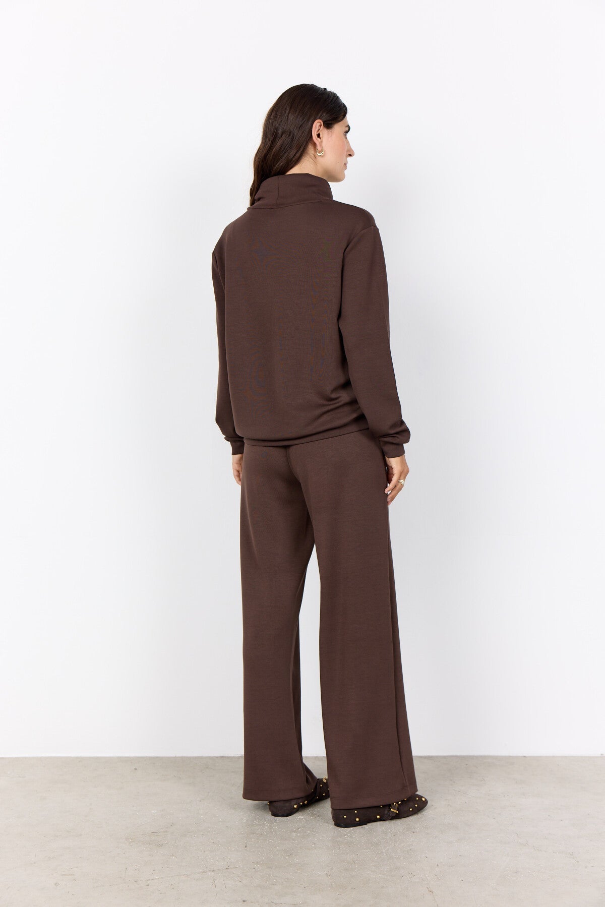 SC-BANU 256 Sweatshirt Mörkbrun