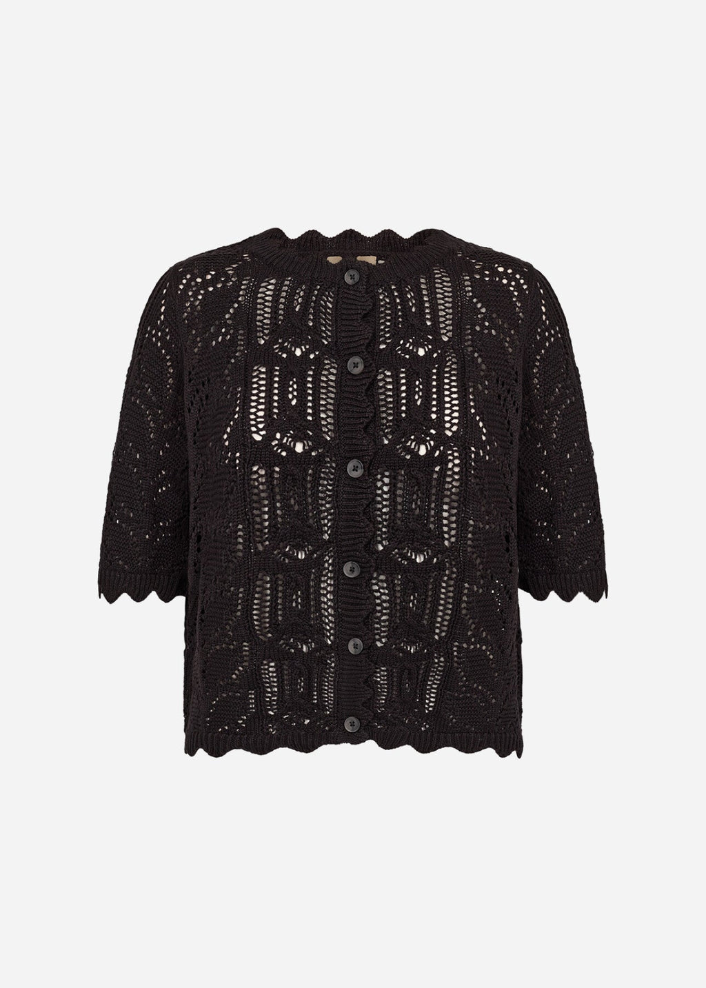 SC-PERRY 9 Cardigan Svart