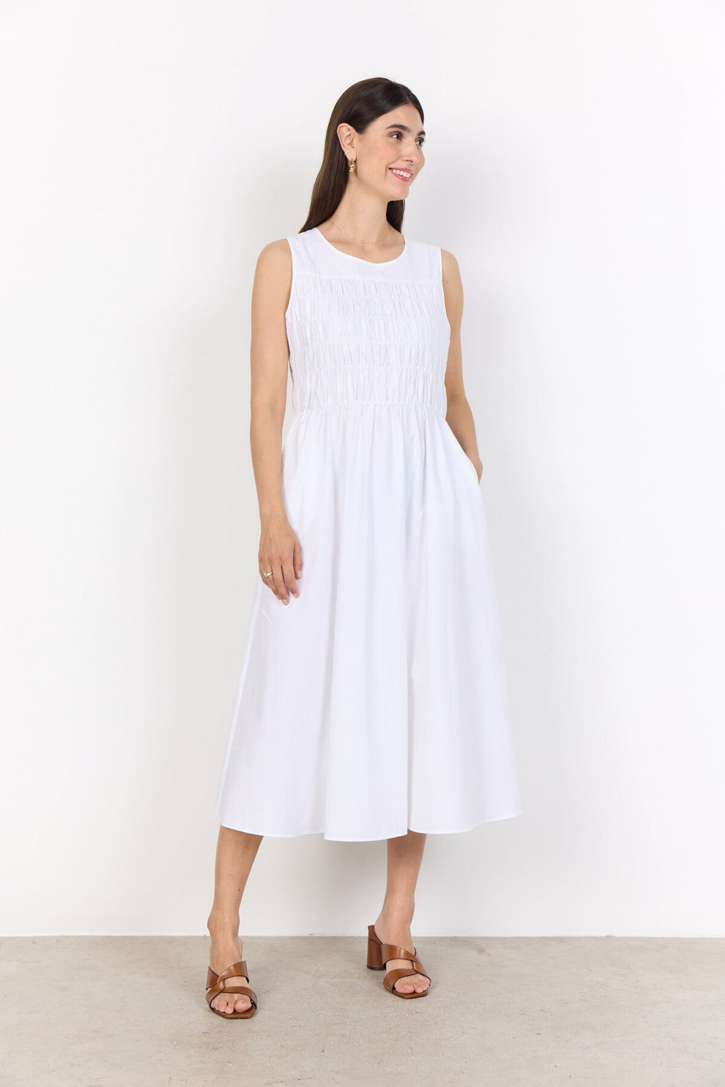 SC-NETTI 107 Klänning Vit