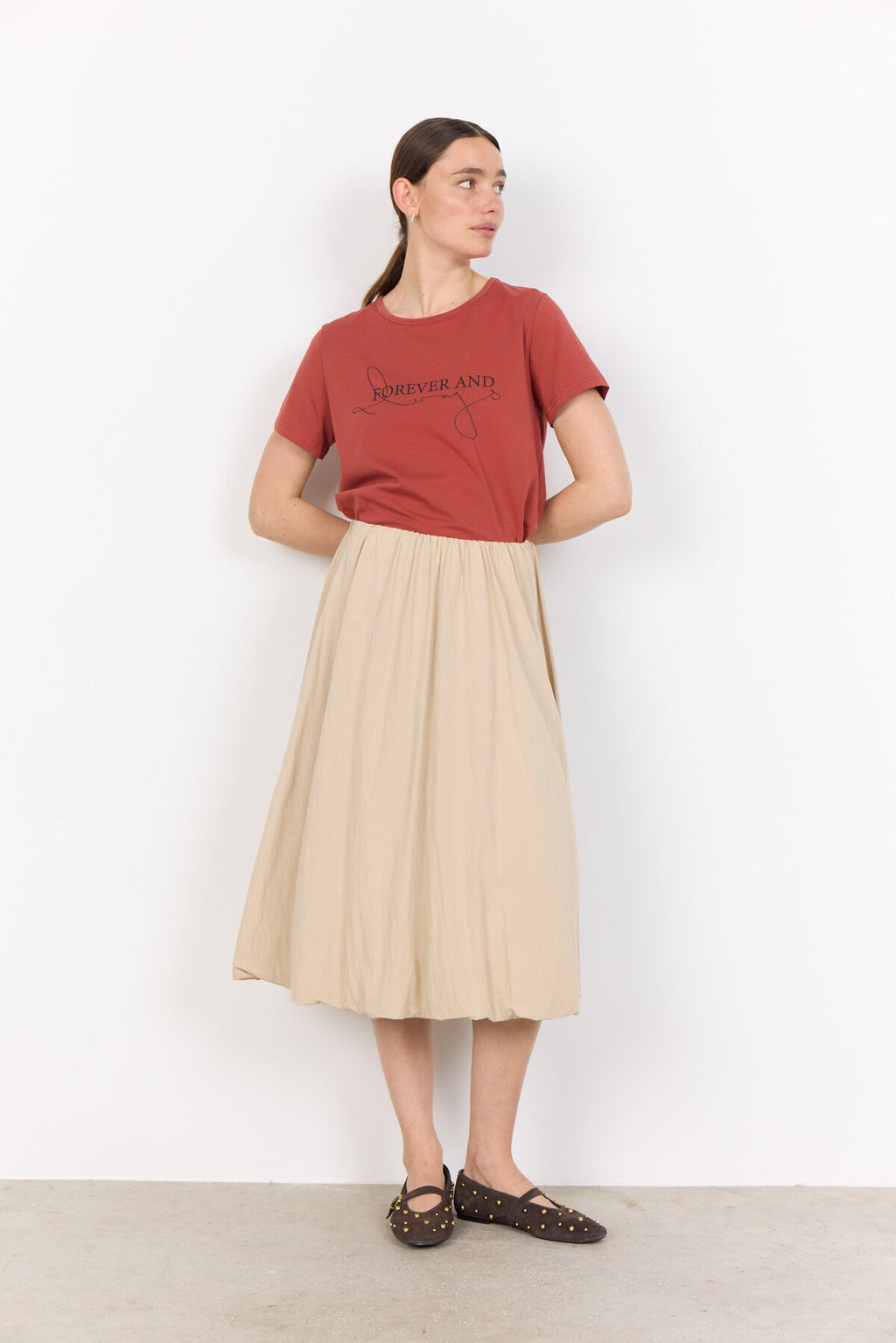 SC-RINA FP 10 T-shirt Roströd