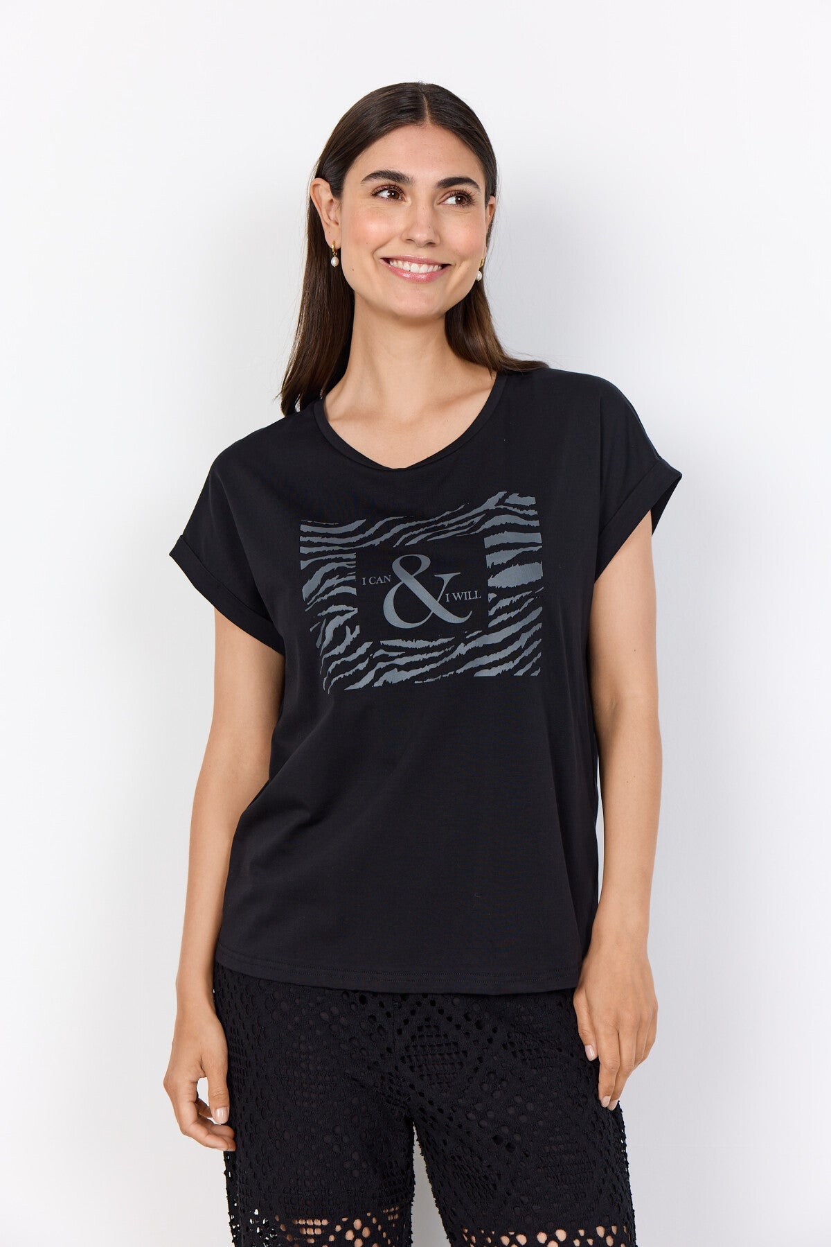 SC-RINA FP 7 T-shirt Svart