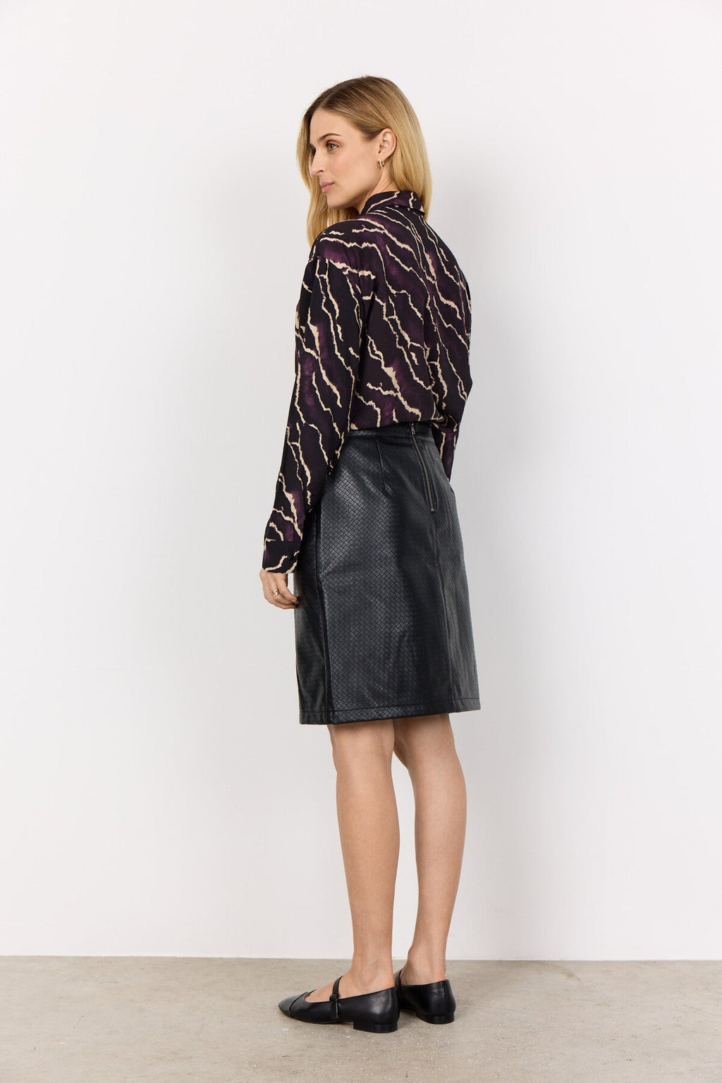 SC-ANYA 1 Skjorta Lila