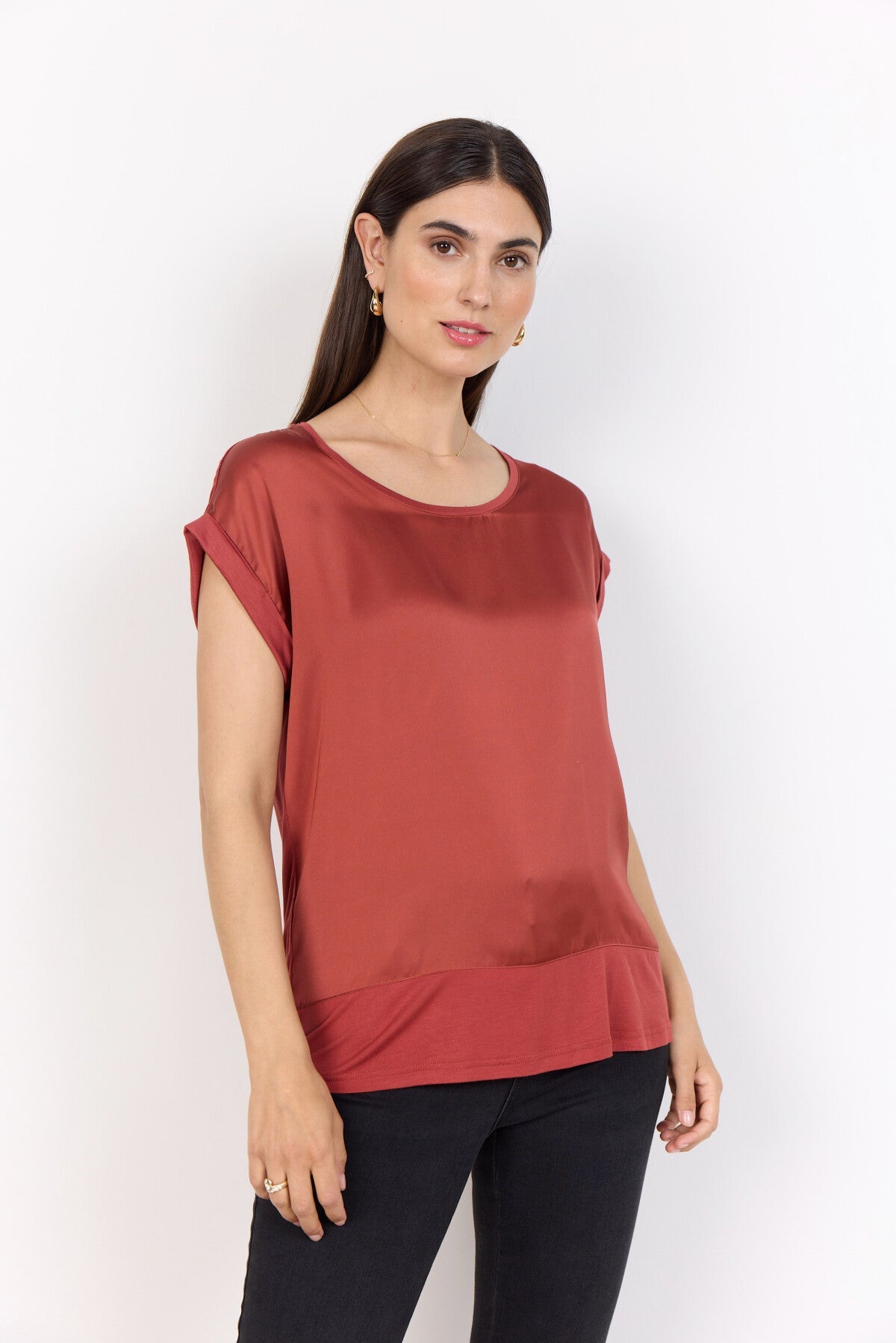 SC-THILDE 6 T-shirt Roströd