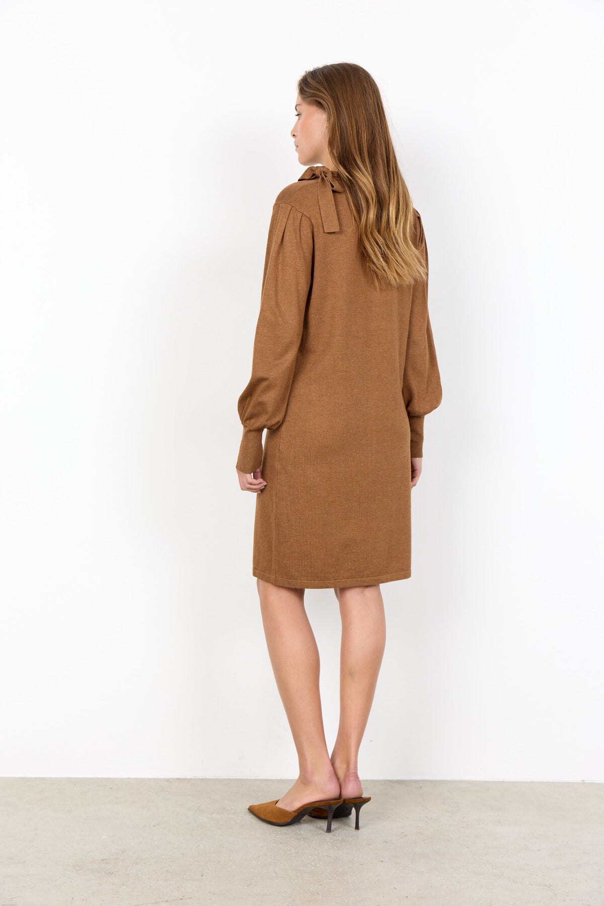 SC-DOLLIE 805 Klänning Brün