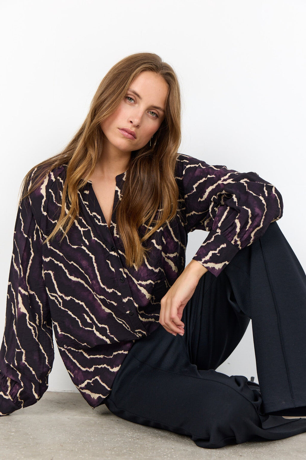 SC-ANYA 2 Skjorta Lila