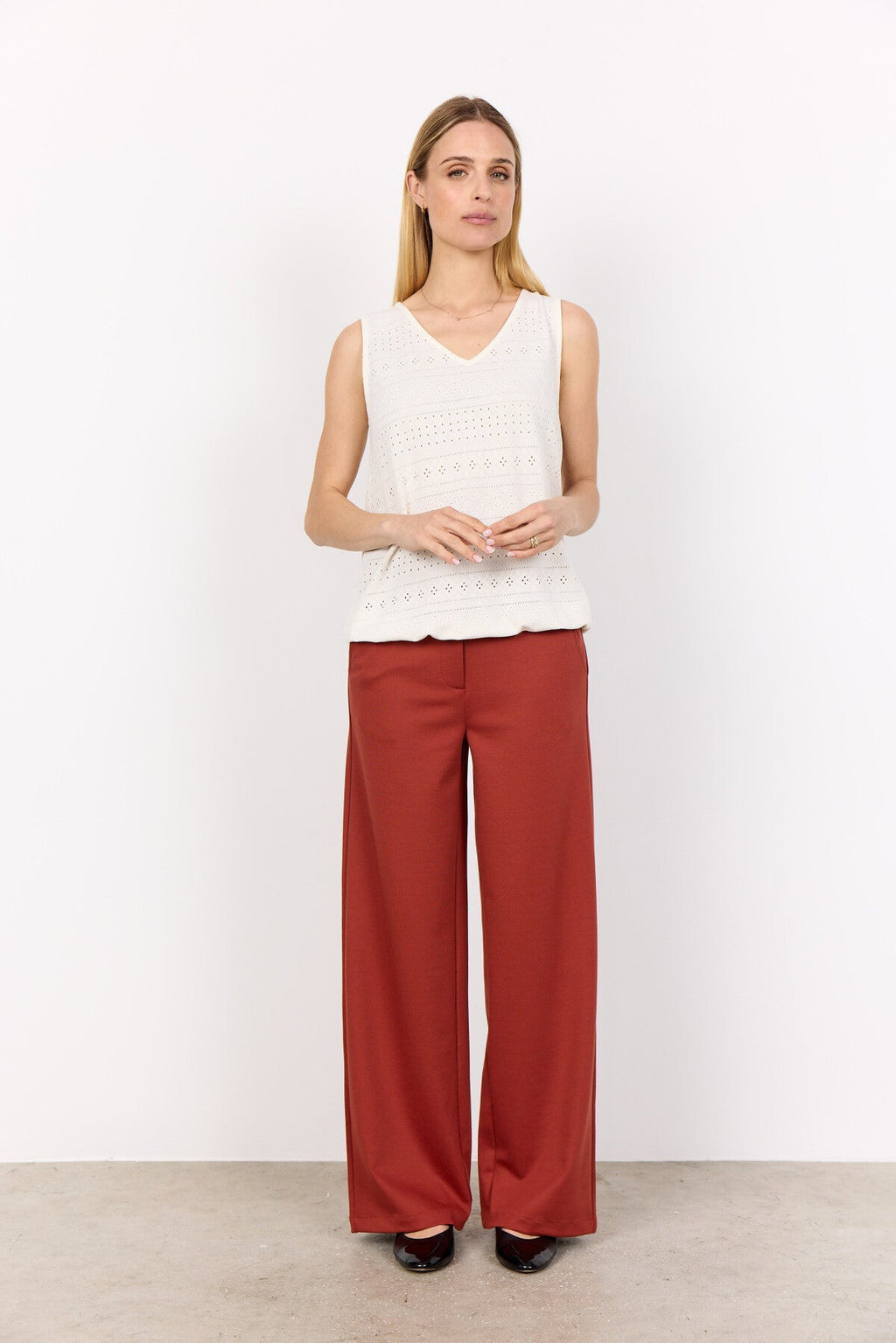 SC-SATINE 1 Topp Off white