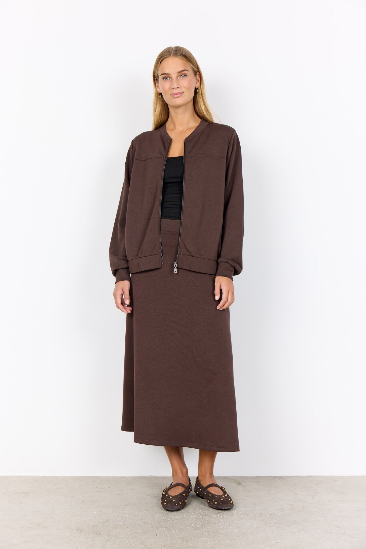 SC-BANU 260 Sweatshirt Mörkbrun