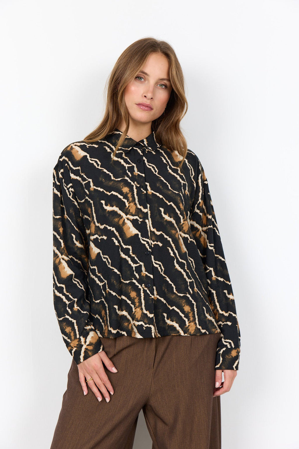 SC-ANYA 1 Skjorta Brün