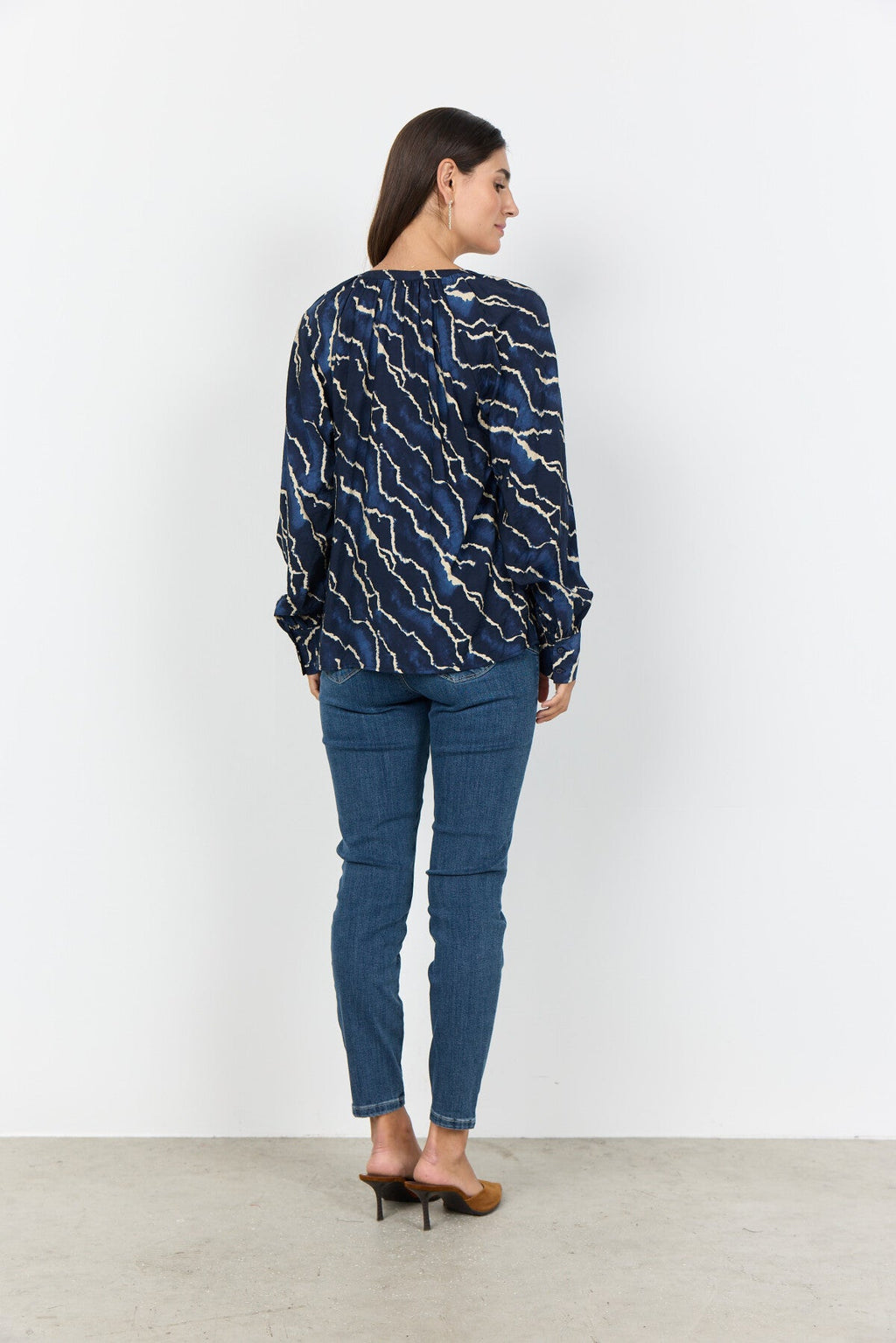 SC-ANYA 2 Skjorta mörkblå